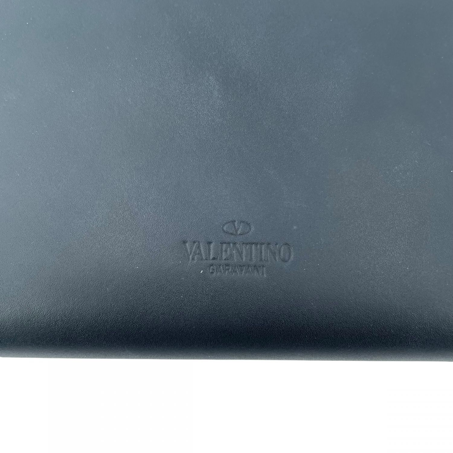 ヴァレンティノ VALENTINO ラウンドファスナー ロングウォレット VLTN 長財布 レザー ブラック 2Y2P0570LVN 美品 新入荷 OBB0591 VALENTINO（ヴァレンティノ） ラウンドファスナー ロングウォレット
