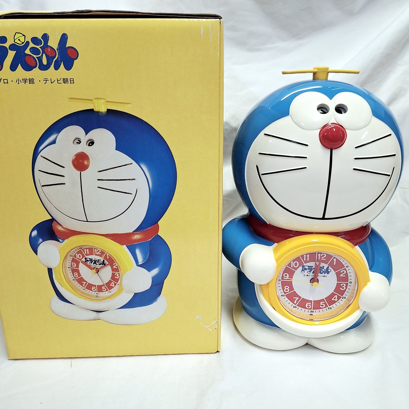 未使用☆昭和レトロ SEIKOドラえもん おしゃべり目覚まし時計 大山