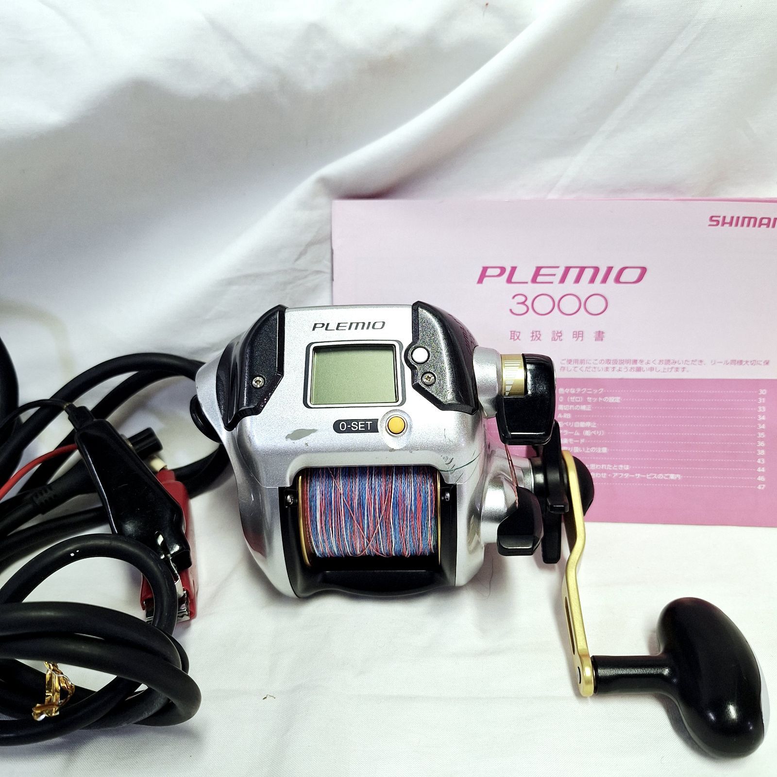 中古☆説明書あり SHIMANO PLEMIO 3000 電動リール 船釣り - メルカリ