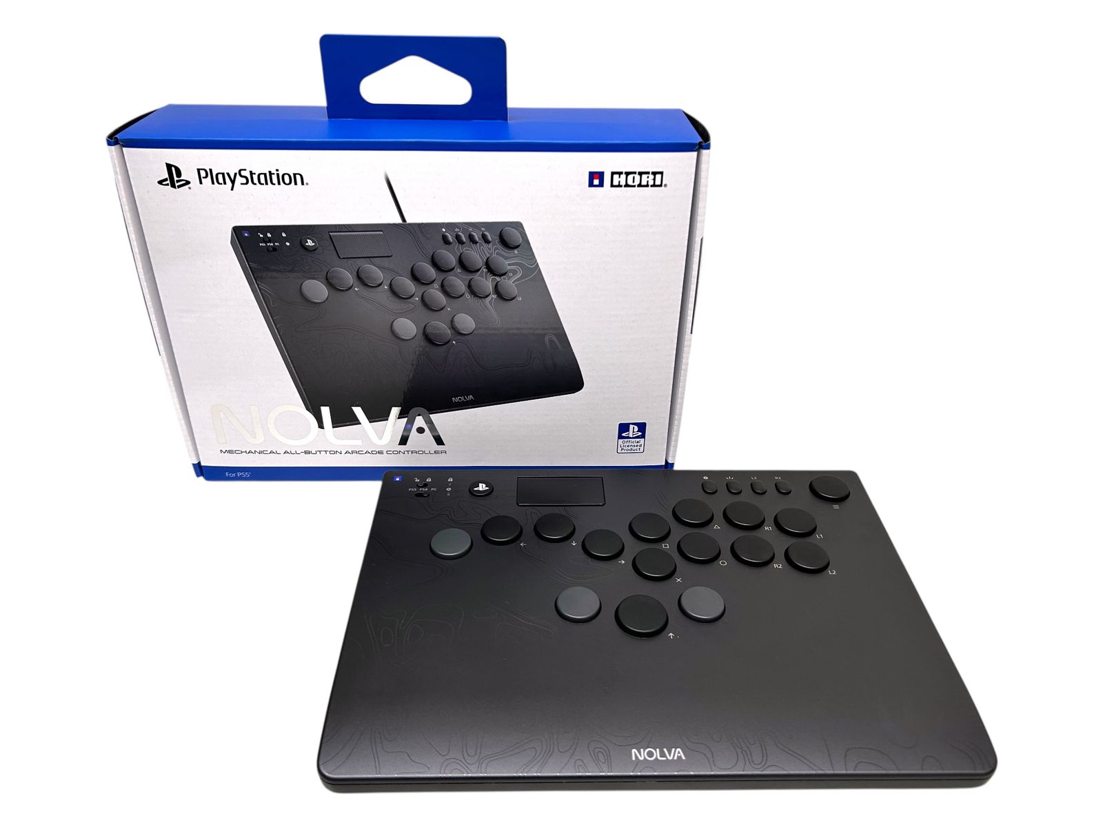 HORI(ホリ) NOLVA Mechanical All-Button Arcade Controller PS5 PS4