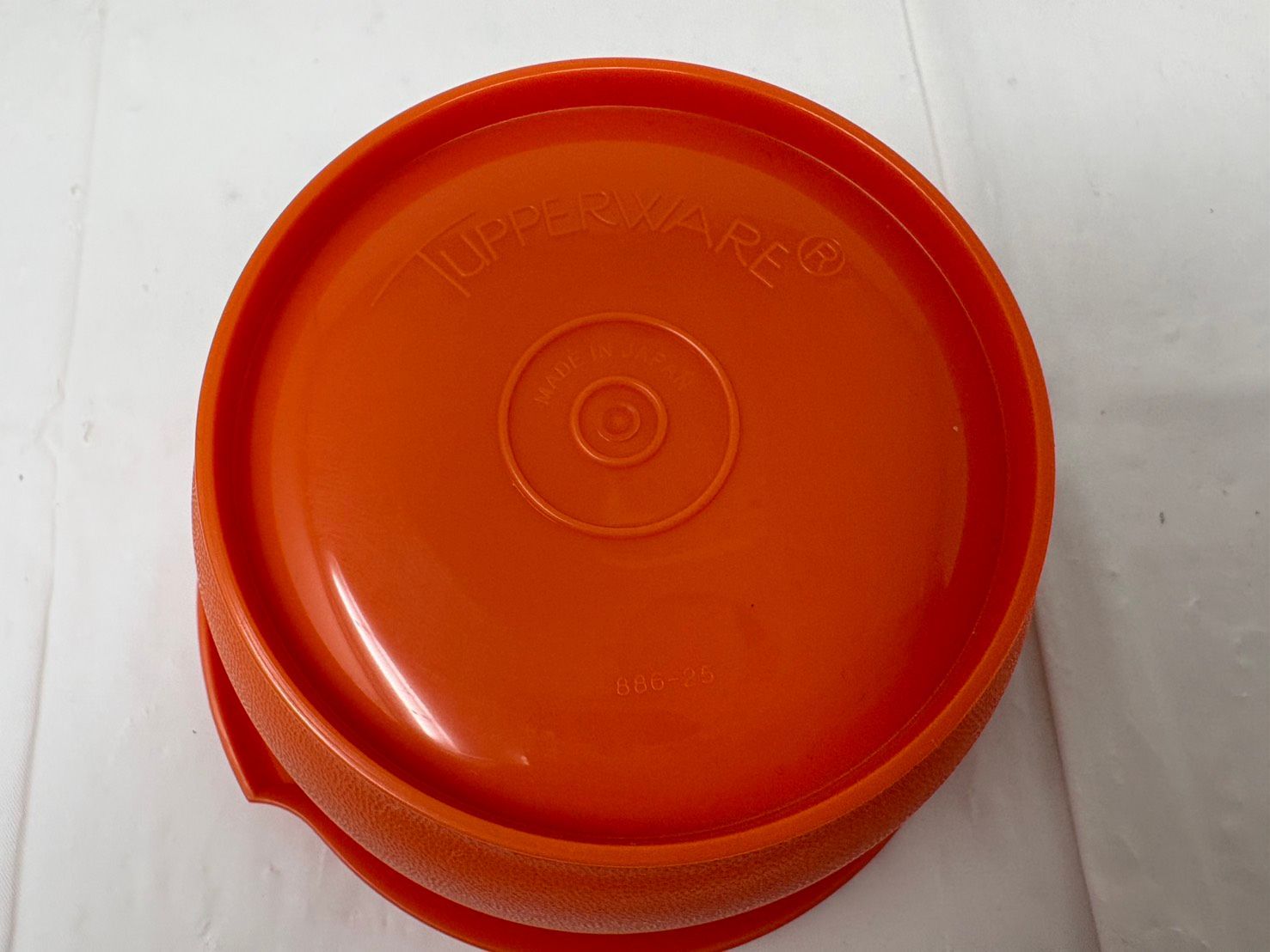 ◇未使用 保管品 タッパーウェア 3個セット ベルポピー 保存容器 赤