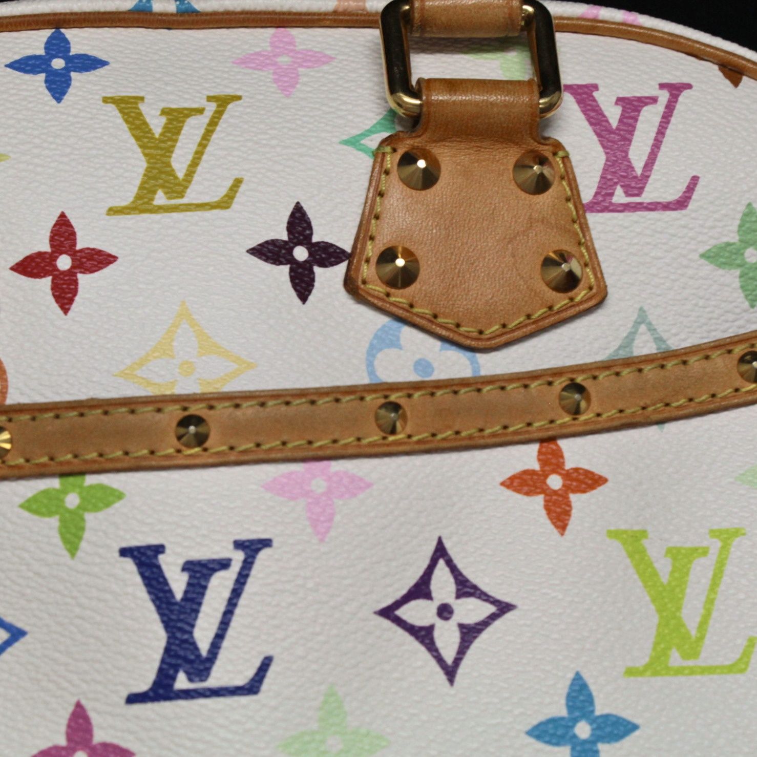 ルイヴィトン Louis Vuitton トゥルービル ハンドバッグ マルチカラー