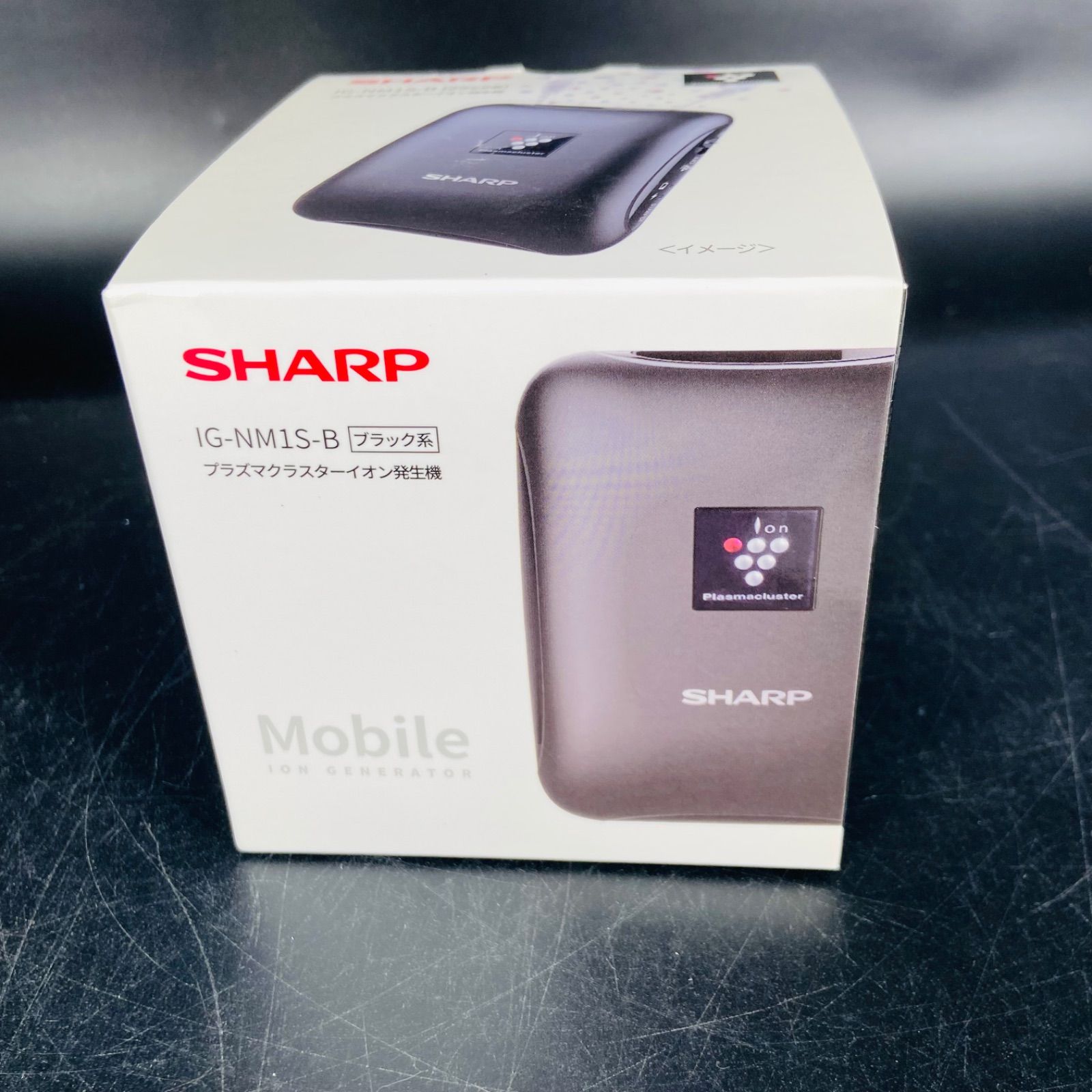 SHARP IG-NM1S-B プラズマクラスターイオン発生器 ブラック系 - メルカリ
