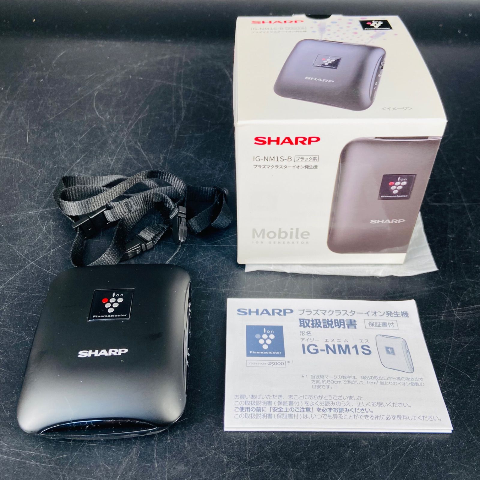 SHARP プラズマクラスターイオン発生機 IG-NM1S-B 【公式通販】