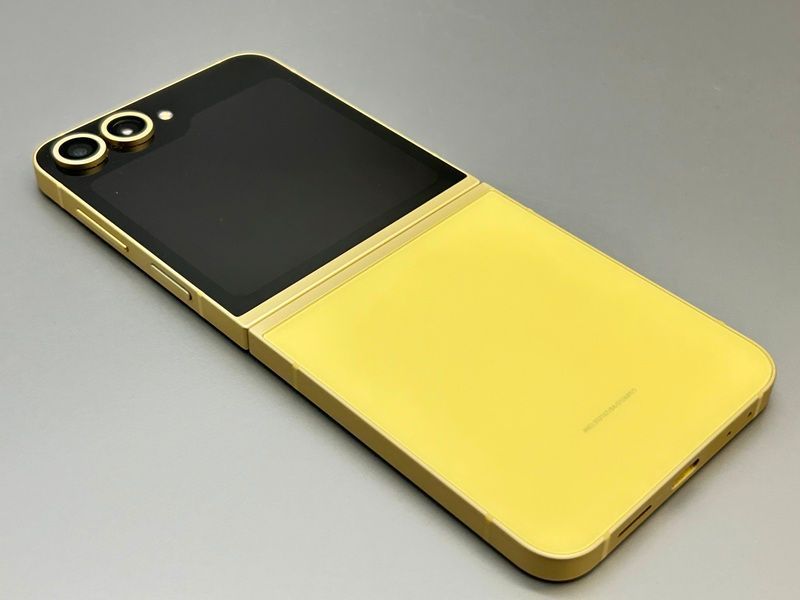 中古】SM-F741Q 256GB Galaxy Z Flip6【訳あり 】 SIMフリー イエロー