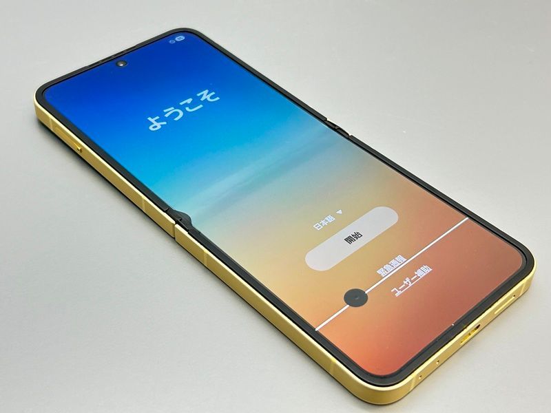 中古】SM-F741Q 256GB Galaxy Z Flip6【訳あり 】 SIMフリー イエロー