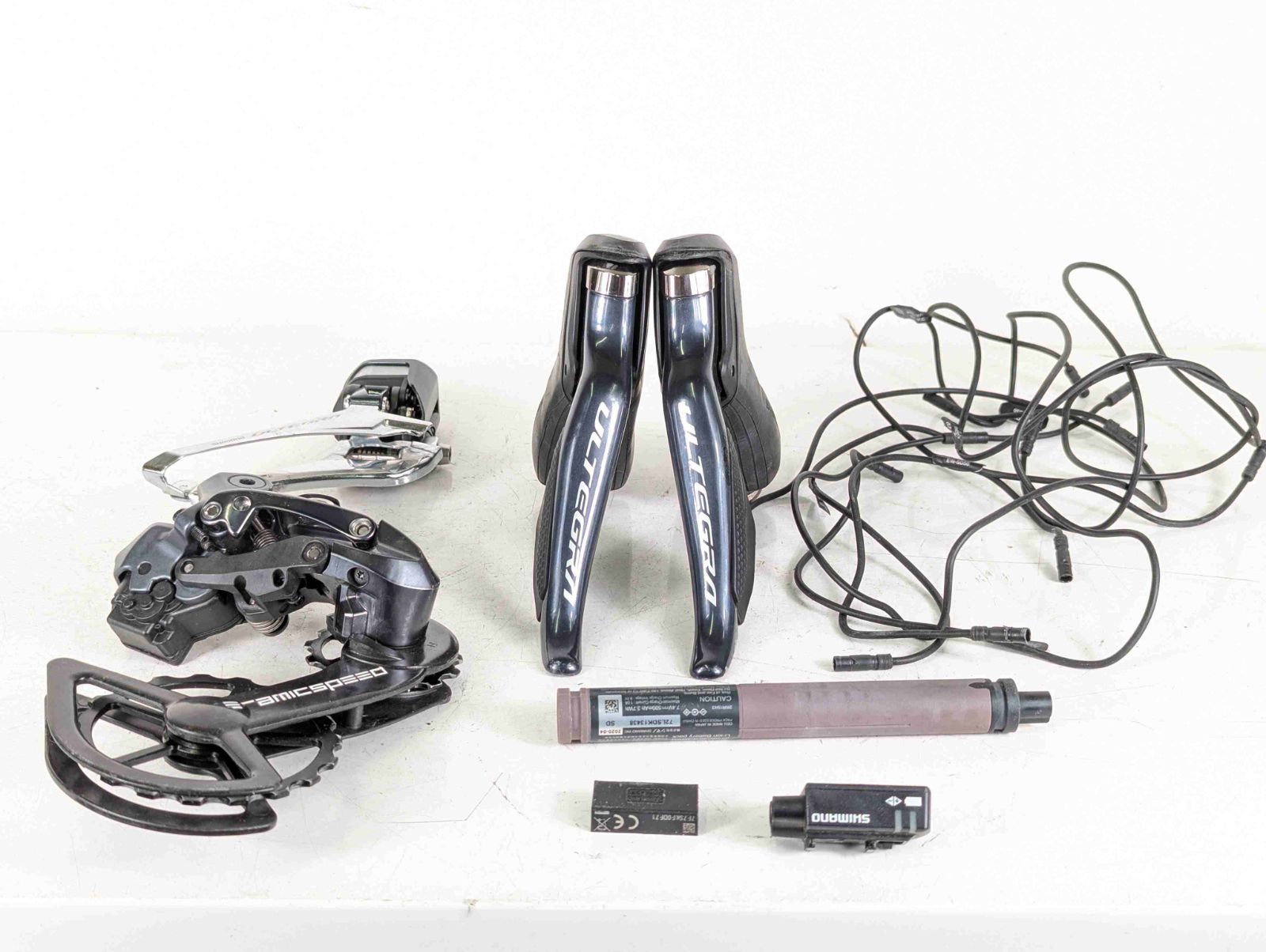 【並品】Shimano シマノ ULTEGRA R8050系 Di2 パーツセット GR260503A