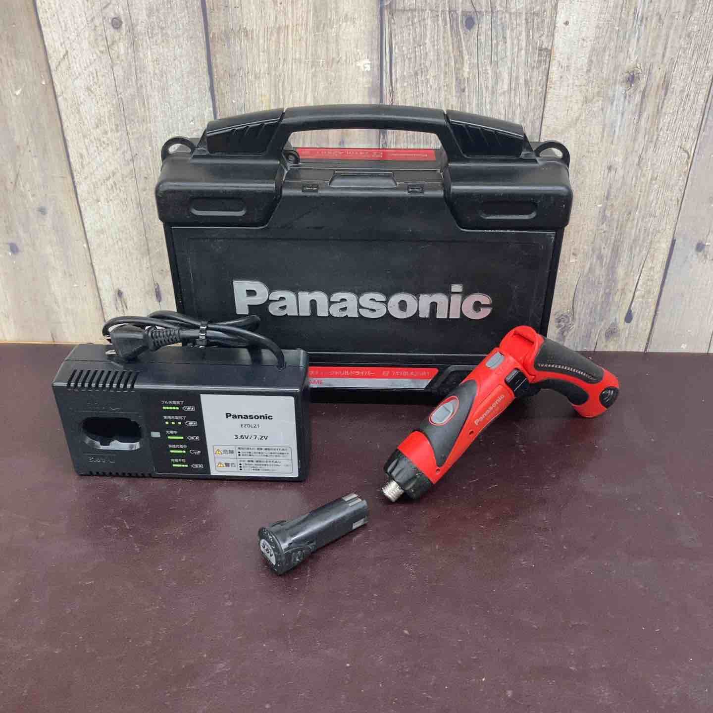 【中古品】 パナソニック(Panasonic) コードレスドリルドライバー EZ7410LA2SR1 【東大和店】