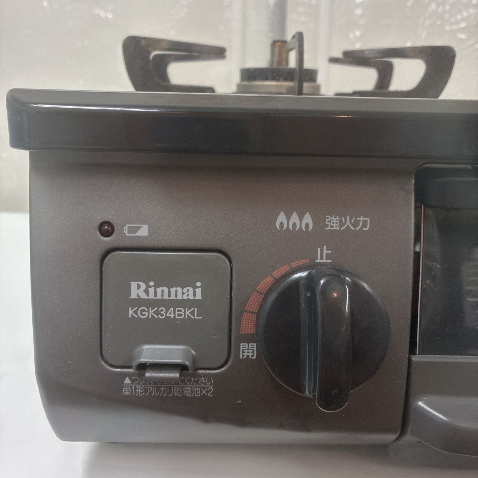 S269 ⭐ Rinnai ❘ リンナイ 都市ガスコンロ 19年製 KGK34BKL ⭐動作