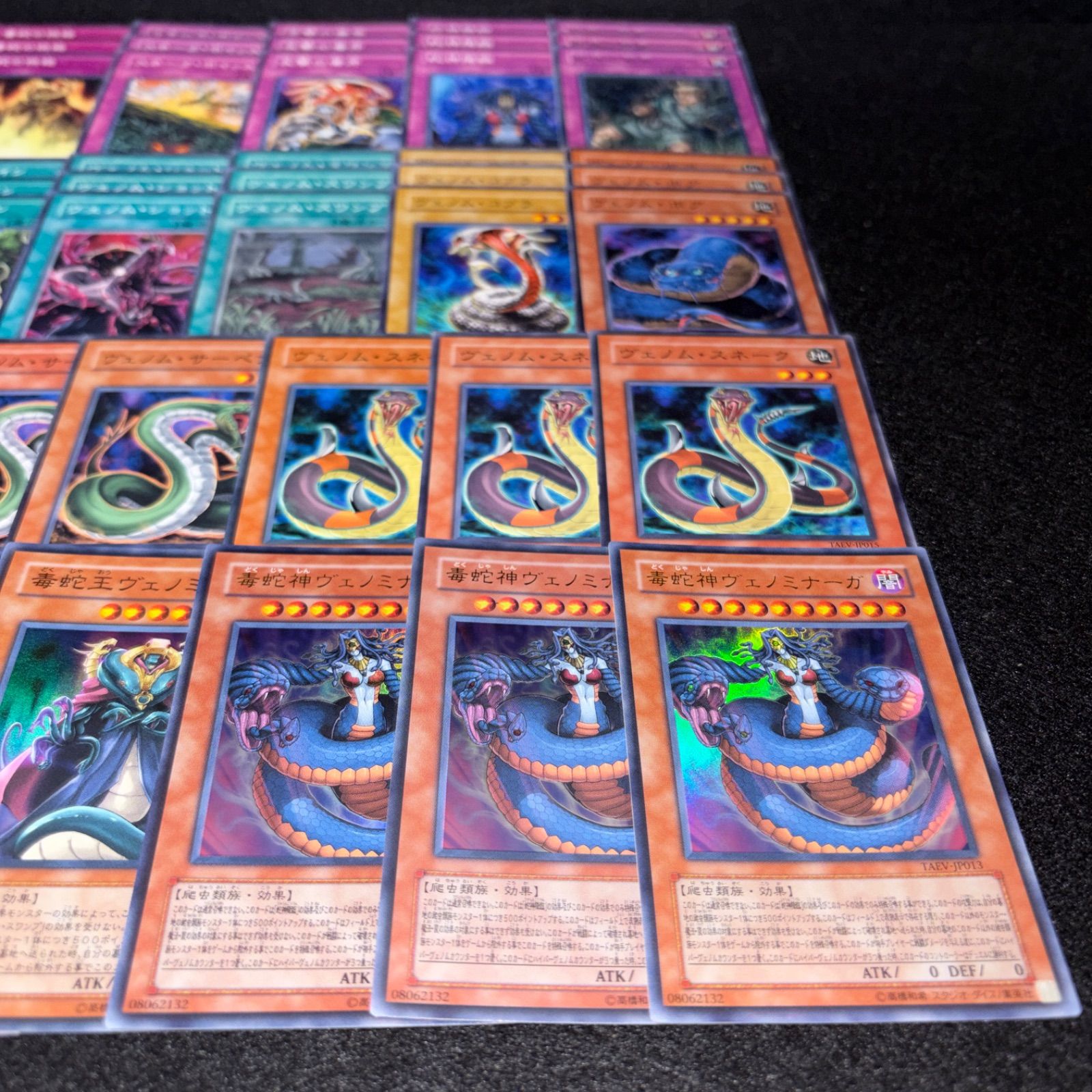 No.PP562 遊戯王 ヴェノム デッキパーツ プロフェッサーコブラ 毒蛇神