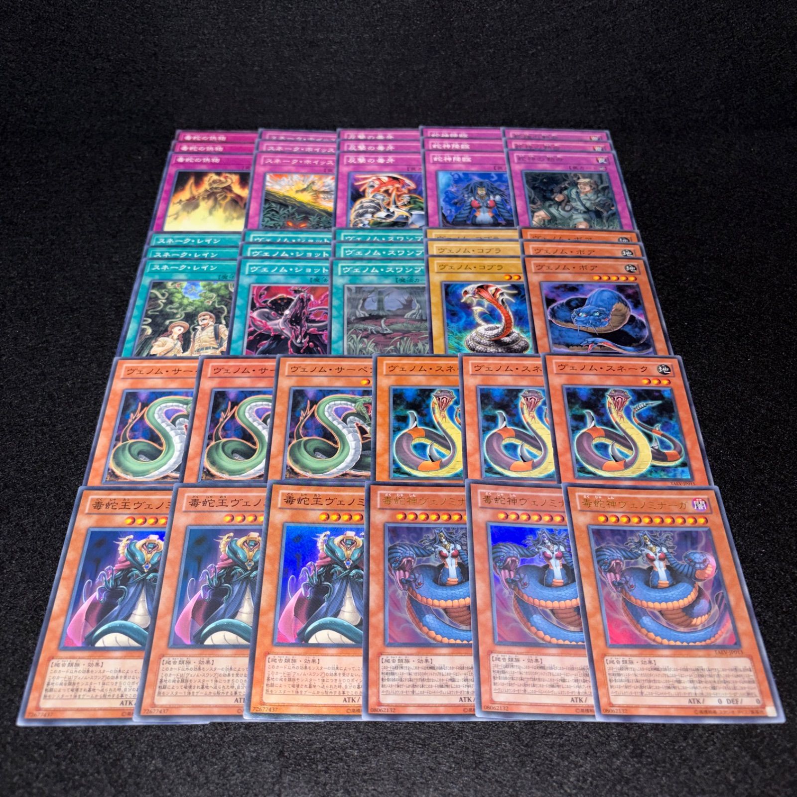 No.PP562 遊戯王 ヴェノム デッキパーツ プロフェッサーコブラ 毒蛇神