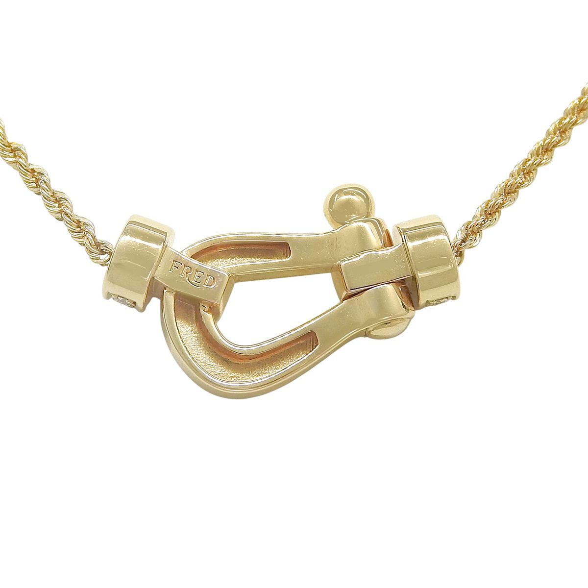 FRED(フレッド) フォース10 ネックレス ダイヤモンド 7B0236 イエロー 