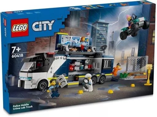 百合子プロフィール要確認様 中古】おもちゃ LEGO ポリストラック犯罪ラボ 「レゴ シティ」 60418