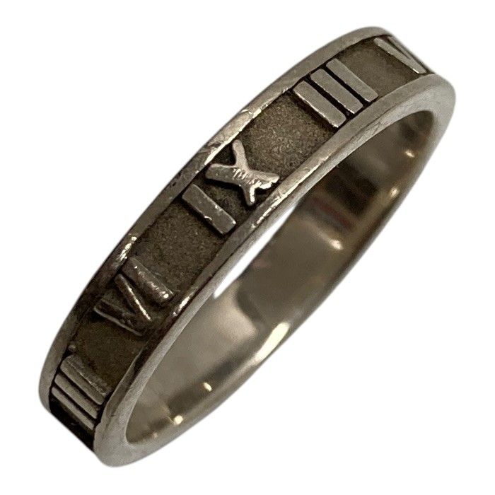 Tiffany & Co シルバー925 アトラスリング　17号　ティファニー 希少サイズ【TIFFANY&CO】【17.5号】2413 ティファニー出会うべき
