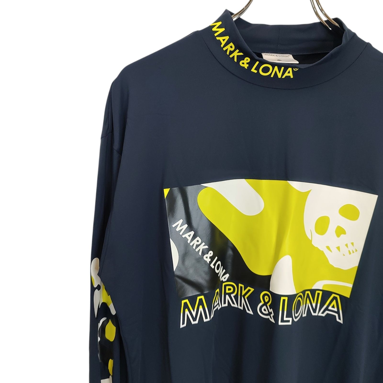 MARK&LONA マークアンドロナ ゴルフ 24SS Cray Mock Neck Shirts