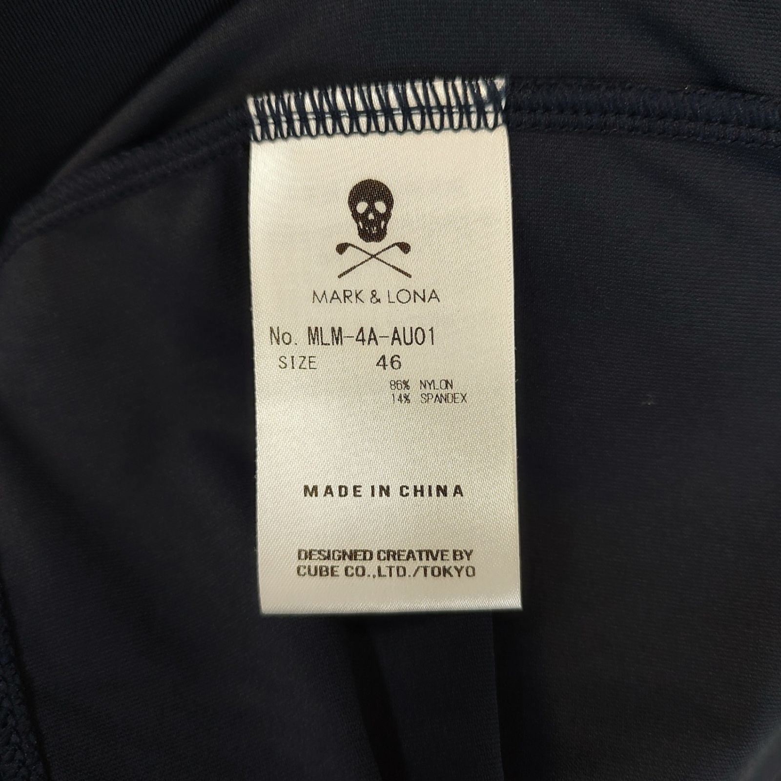 MARK&LONA マークアンドロナ ゴルフ 24SS Cray Mock Neck Shirts
