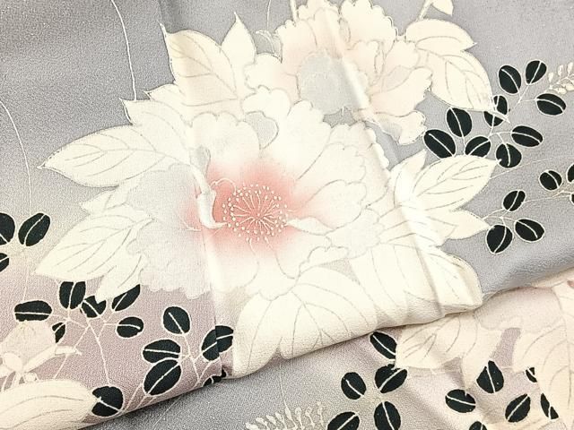 平和屋着物□訪問着 流水花文 暈し染め 正絹 逸品 BAAX2024hv - メルカリ