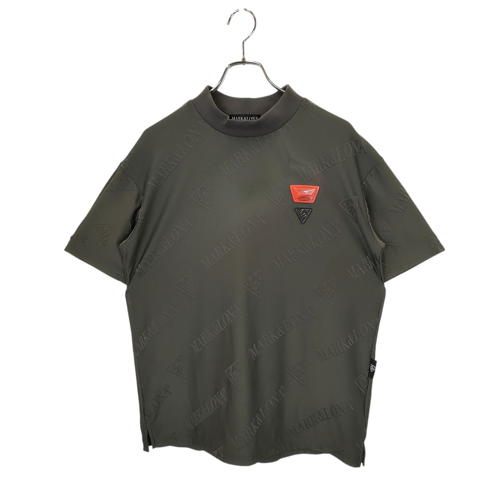 MARK&LONA マークアンドロナ ゴルフ 24SS CODE COLLECTION 半袖 モック