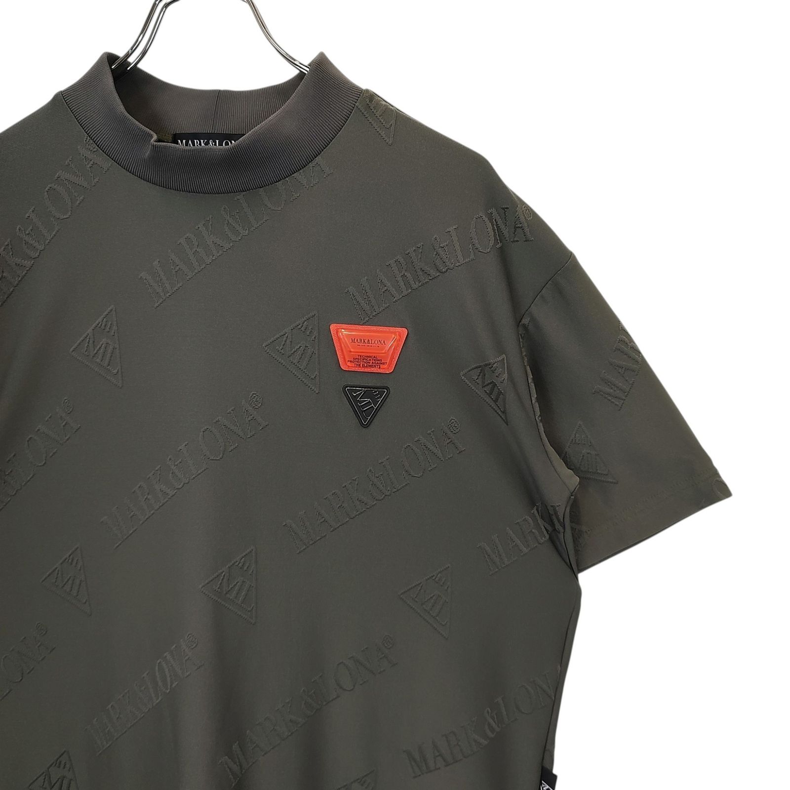 MARK&LONA マークアンドロナ ゴルフ 24SS CODE COLLECTION 半袖 モック