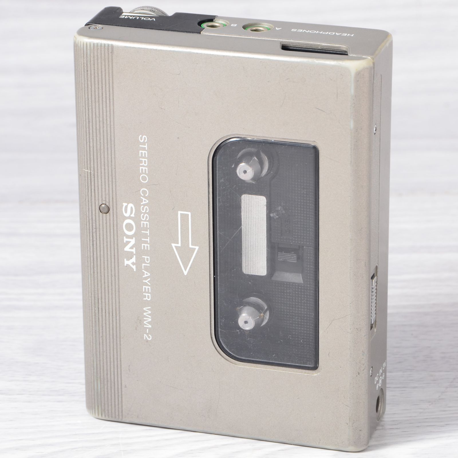 SONY WALKMAN WM-2 カセットウォークマン シルバー 整備済 TY435