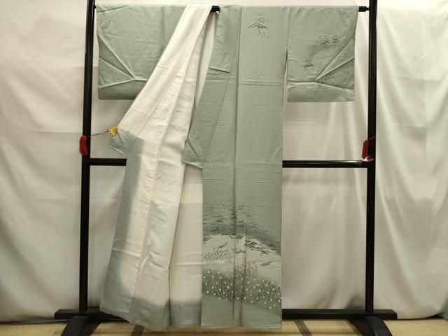 平和屋着物●訪問着　作家物　浜松風景文　正絹　逸品　AABE8532cs 平和屋着物□訪問着 浜松風景文 正絹 逸品 AABI3860sx - メルカリ