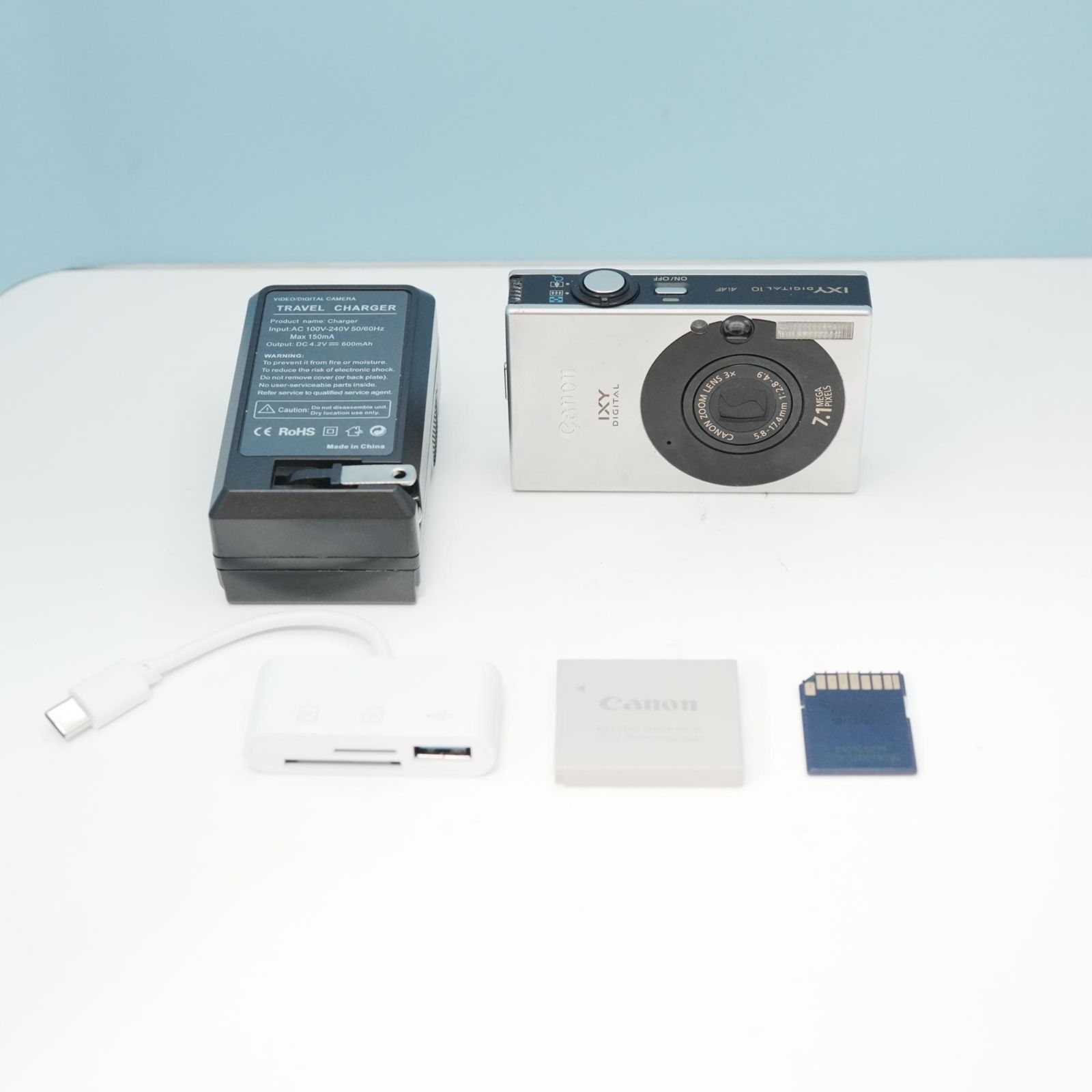 Canon IXY DIGITAL 10 デジカメ スマホ転送OK フルセット a6379 - メルカリ