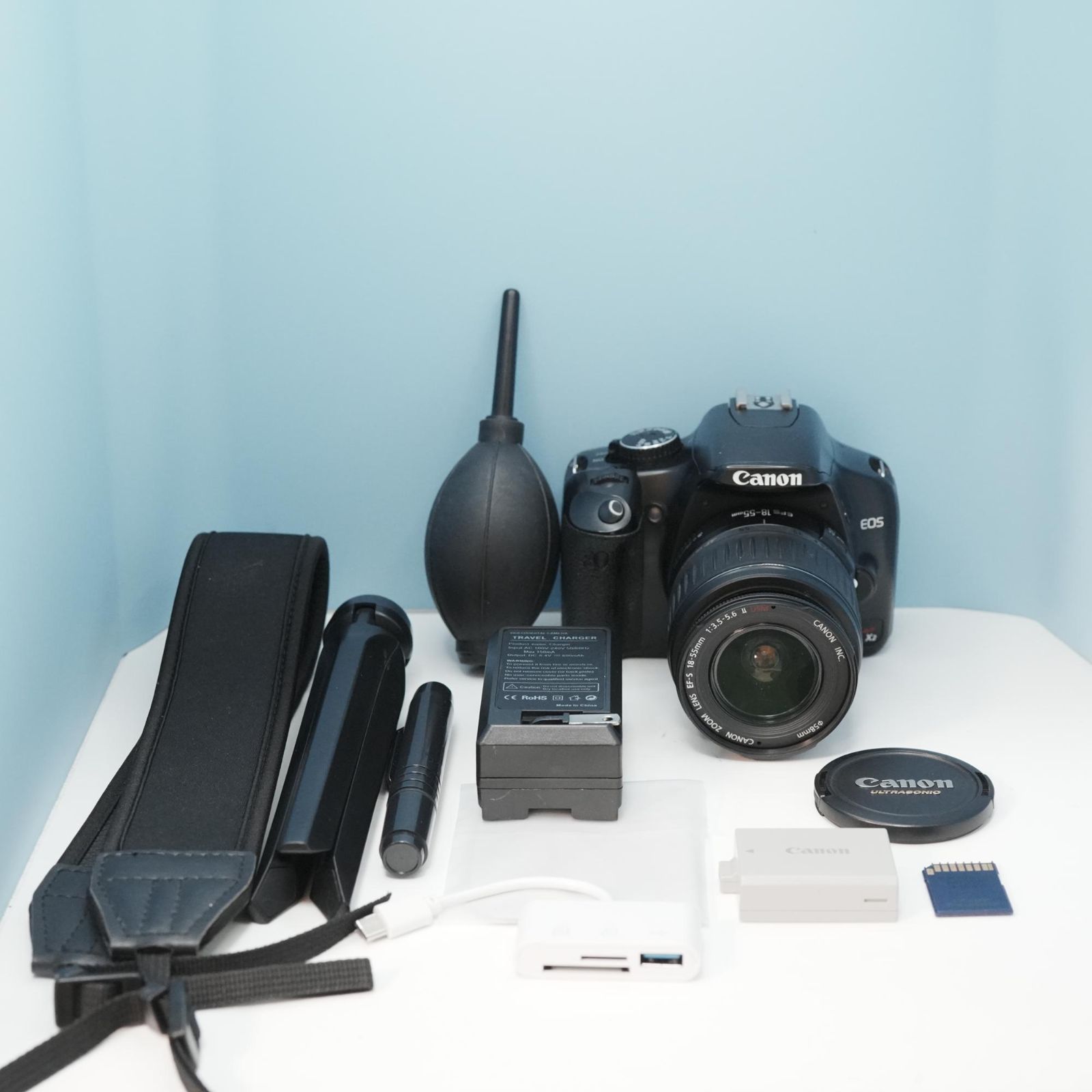 Canon EOS kiss X2 一眼レフ スマホ転送OK フルセット 美品 a6341