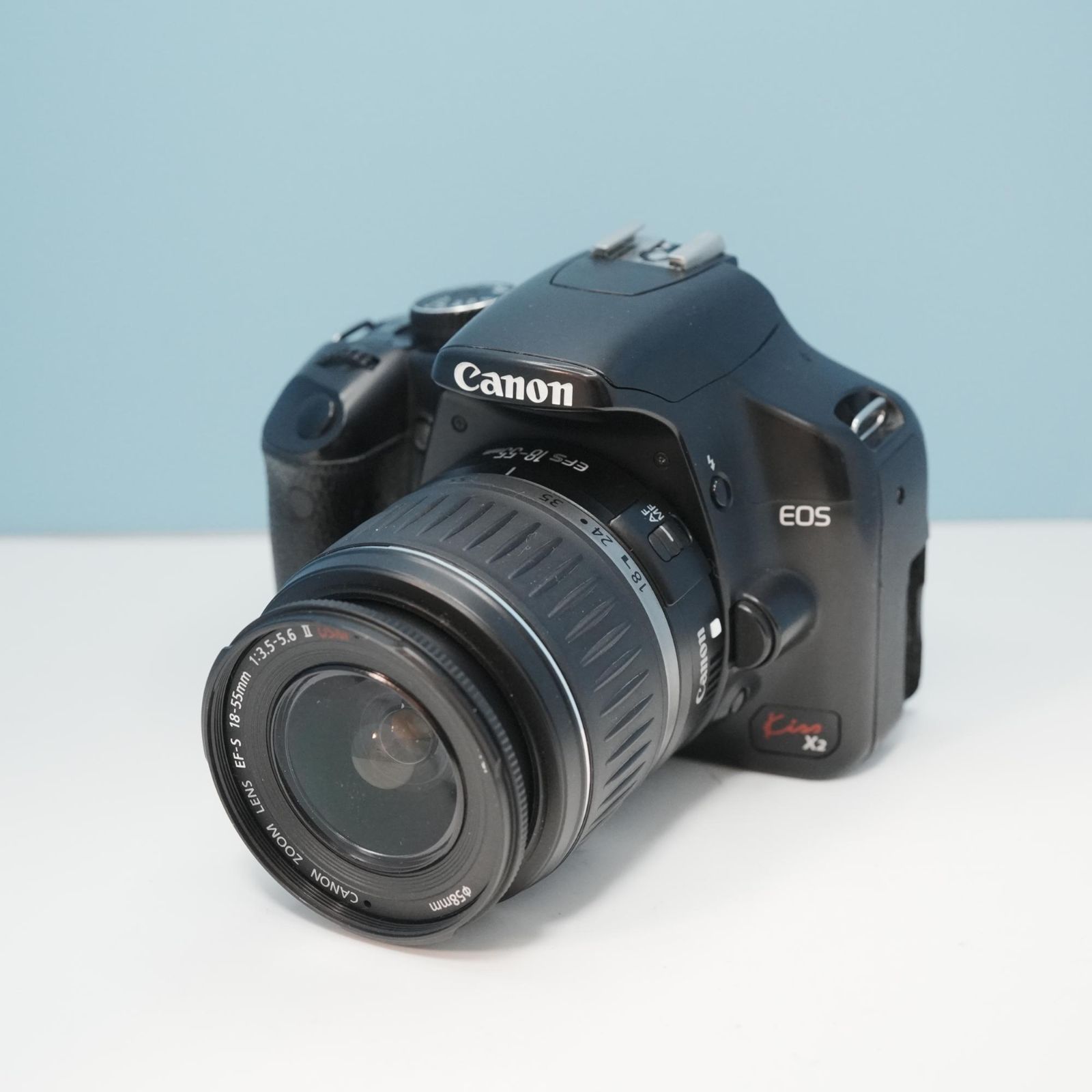 Canon EOS kiss X2 一眼レフ スマホ転送OK フルセット 美品 a6341