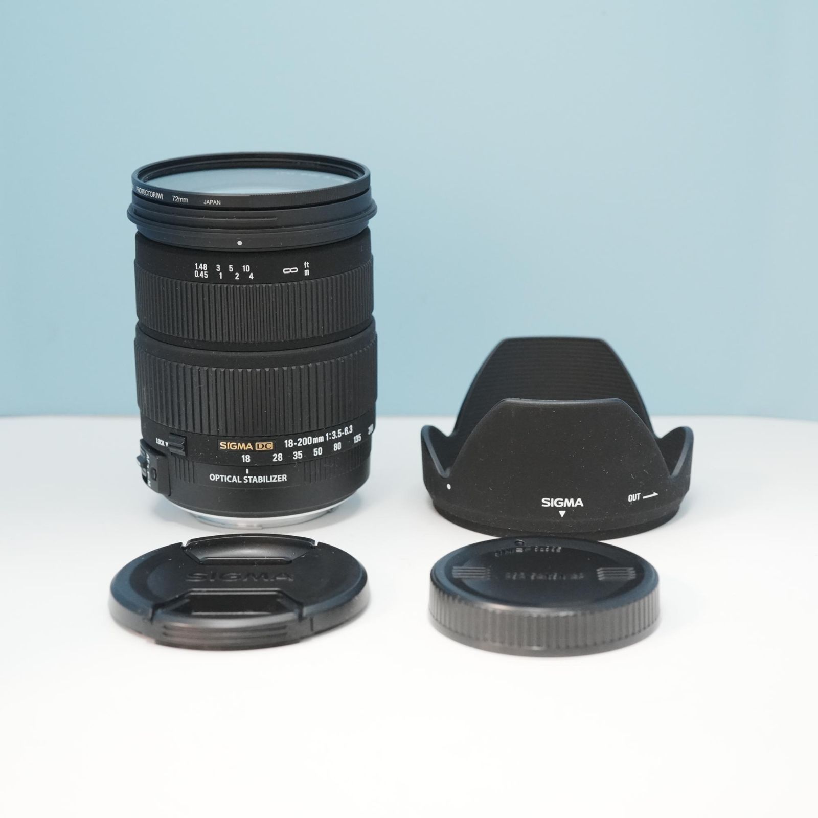 SIGMA 18-200mm Canon EFマウント用 望遠レンズ 美品 a6378 - メルカリ