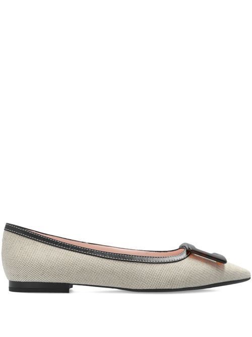 ROGER VIVIER GOMMETTINE レザー バレエ 送料無料