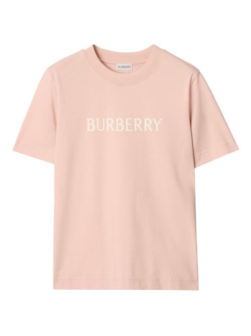 バーバリーロゴコットンTシャツ 送料無料