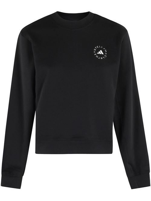 ADIDAS BY STELLA MCCARTNEY ロゴ コットン スウェットシャツ 送料無料