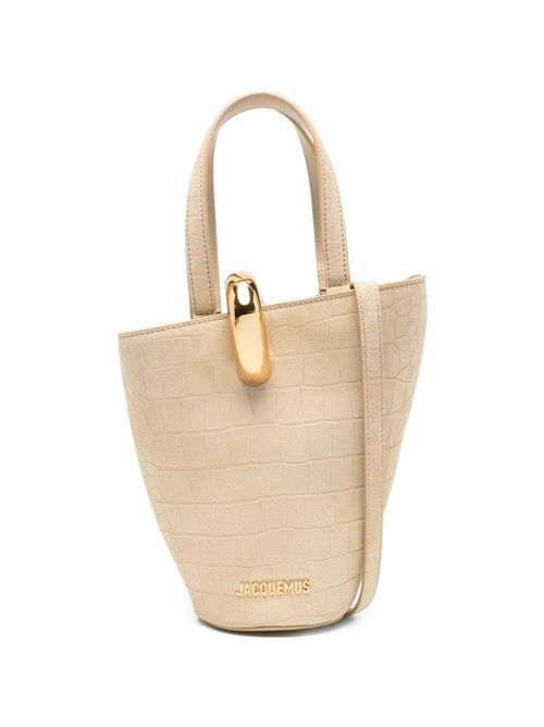 JACQUEMUS LE PETIT BAMBOLA レザー バケットバッグ 送料無料