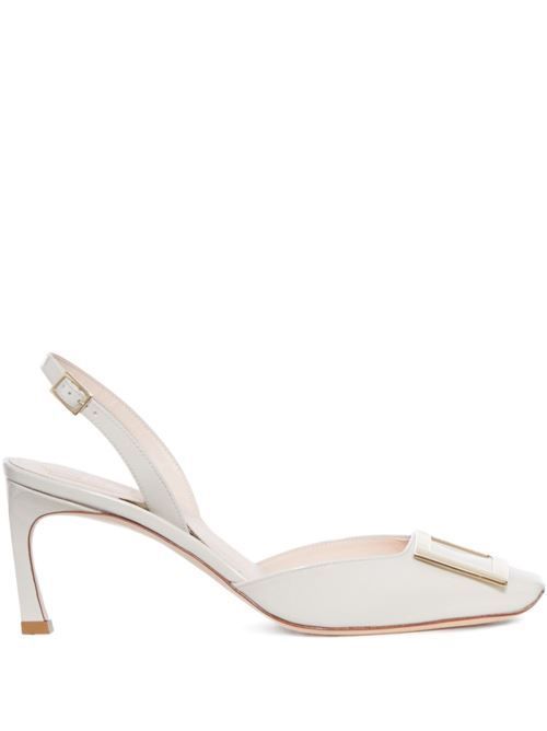ROGER VIVIER トロンペット レザー パンプス 送料無料