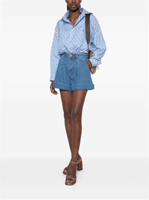ZIMMERMANN デニムショートパンツ 送料無料