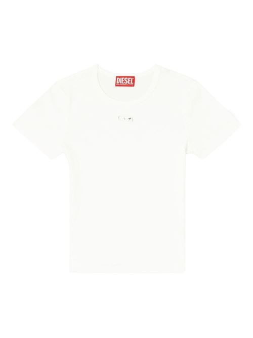 DIESEL ロゴ コットン Tシャツ 送料無料