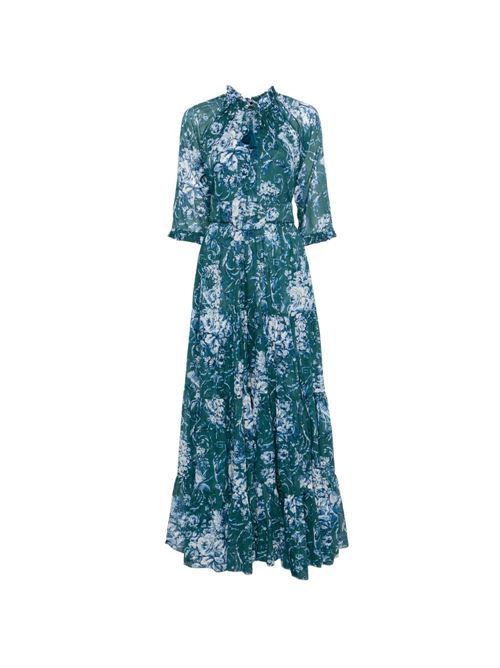 SAMANTHA SUNG EVA COTTON MAXI DRESS 送料無料