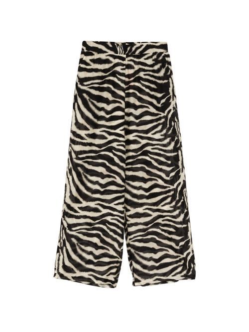 ERMANNO SCERVINO プリントコットンパンツ 送料無料