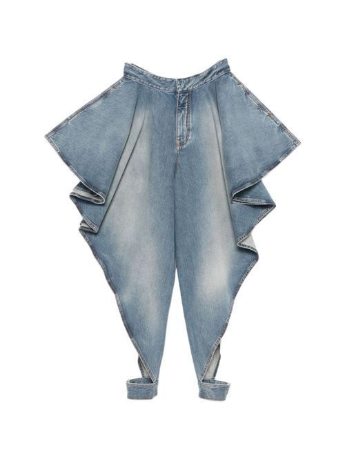 ALAÏA パネルデニムジーンズ 送料無料