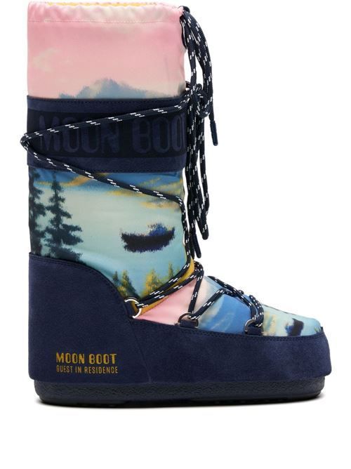 MOON BOOT X GUEST IN RESIDENCE ICON HIGH SNOW BOOTS 送料無料