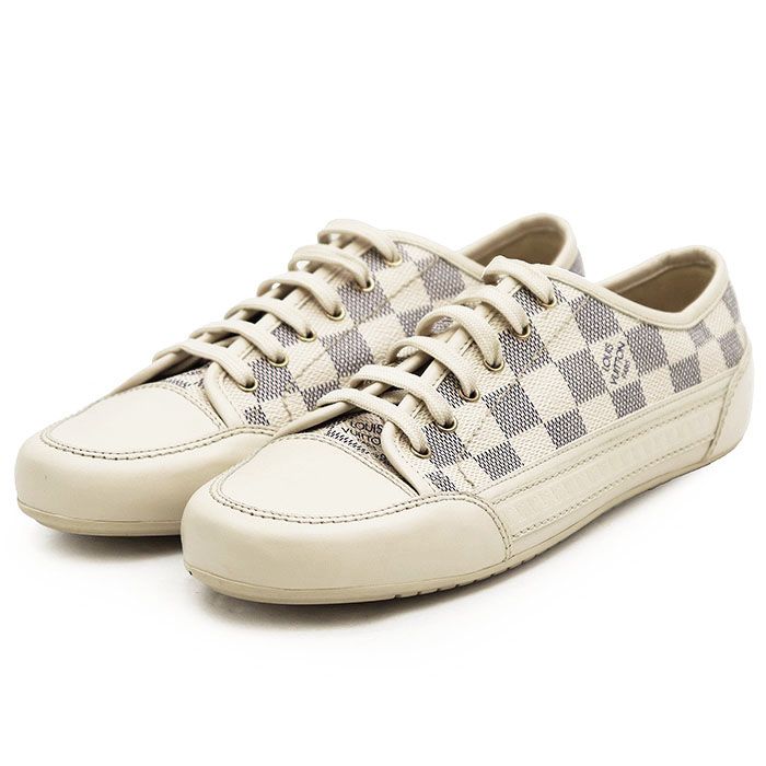 美品】LOUIS VUITTON ルイ・ヴィトン スニーカー ダミエアズール 美品】LOUIS VUITTON ルイ・ヴィトン スニーカー ダミエアズール