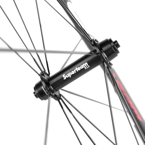 Superteamカーボンホイール50mmクリンチャー700cバイクホイール1ペア