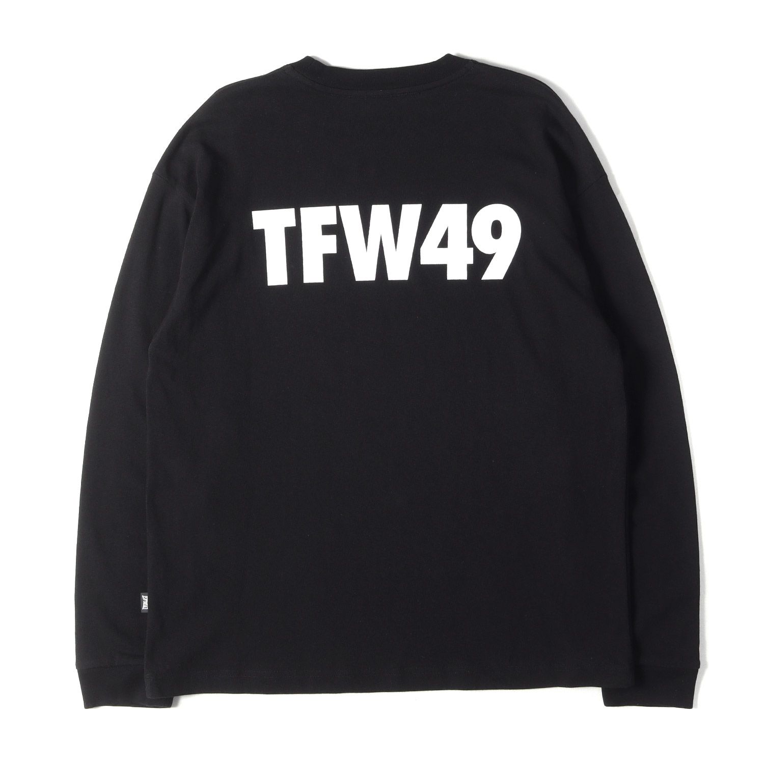 TFW49 シャツ Mサイズ 黒 美品】TFW49 ティーエフダブリューフォーティーナイン Tシャツ