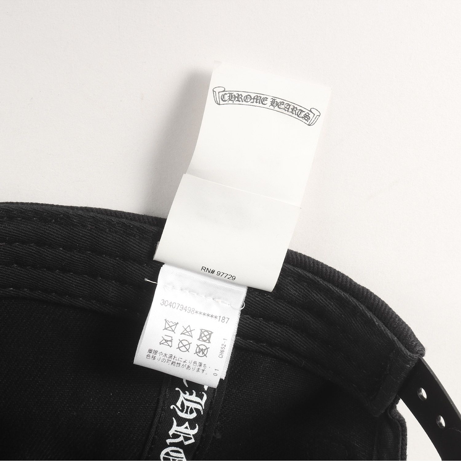CHROME HEARTS クロムハーツ キャップ ブラック 黒 サイズ:ONE SIZE 