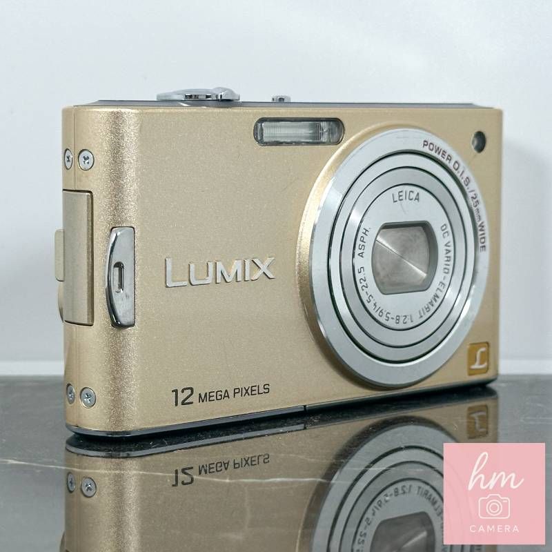 Panasonic LUMIX DMC-FX60 ゴールド 1210万画素 光学5倍ズーム 広角