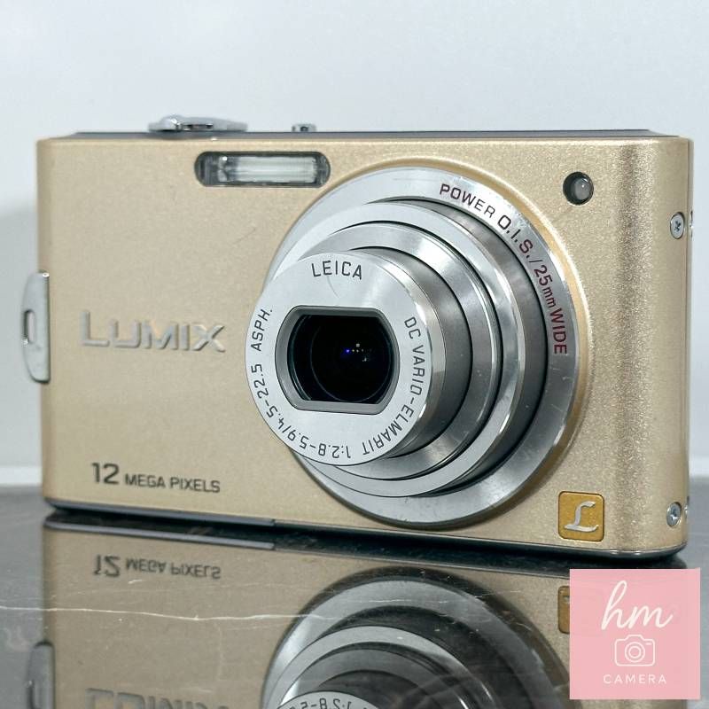 Panasonic LUMIX DMC-FX60 ゴールド 1210万画素 光学5倍ズーム 広角
