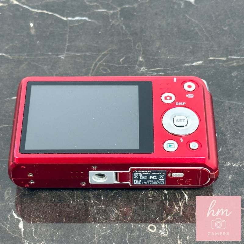 CASIO EXILIM EX-H5 レッド 1210万画素 光学10倍ズーム 広角24mm