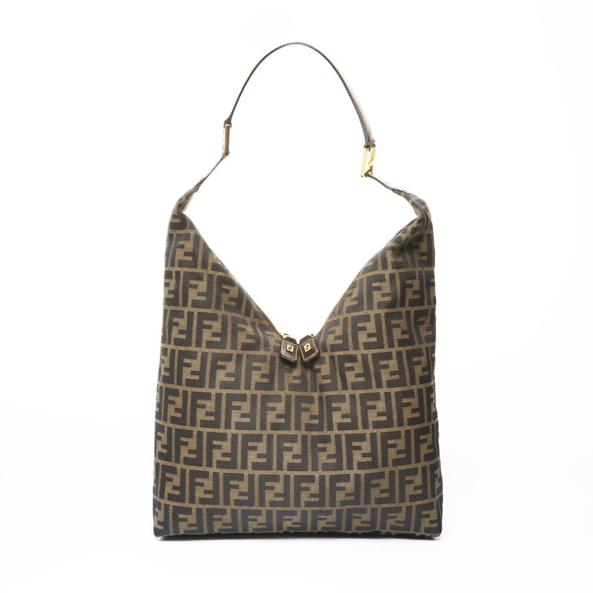フェンディ FENDI ズッカ ショルダーバッグ【中古】 FENDI（フェンディ） ズッカ柄 ショルダーバッグ ワンショルダー