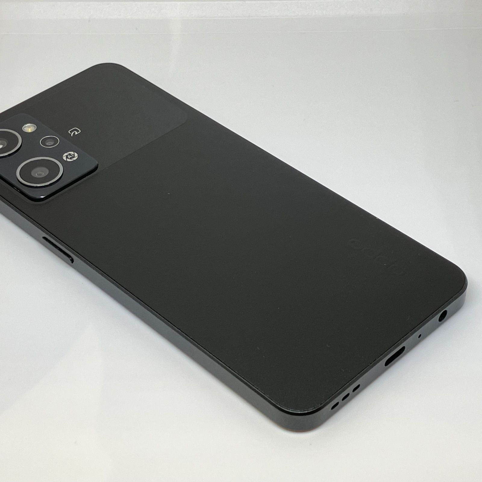 OPPO Reno 9 A ブラック 初期化済 OPPO OPPO Reno 9 A ブラック 初期化済 美品・初期化済OPPO Reno9A