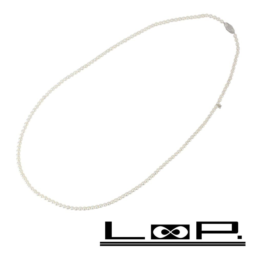 ミキモト □新同□85cm□ パール ネックレス アクセサリー 真珠 K18